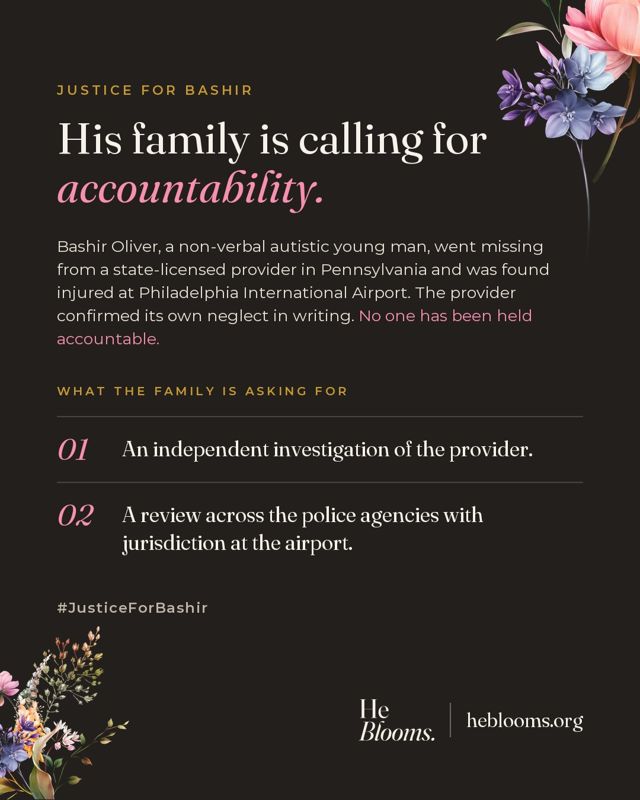 Post: His family is calling for accountability, with the two asks